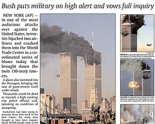 Vindicator Publication - September 11, 2001
