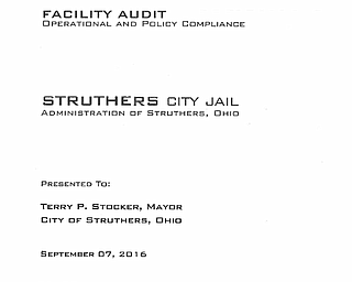 Struthers Jail Audit Report