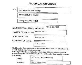 St. Vincent - Adjudication Order