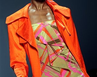 The Nanette Lepore 2008 spring collection is modeled during Fashion Week in New York, Monday Sept. 10, 2007.