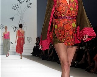 The Nanette Lepore 2008 spring collection is modeled during Fashion Week in New York, Monday Sept. 10, 2007.