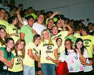 Girard Seniors get fired up at pep rally before the Battle of Belmont