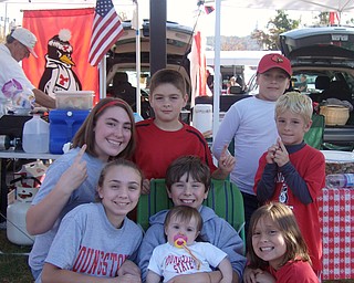 Go Penguins!!!!! Caila Jacobs, Anthony Elberty, Nicholas Armeni, Vincent Armeni, Christine Good, Alexis Jacobs, Michael Good, and Riley Good