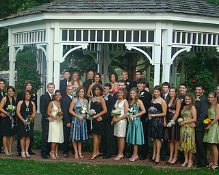 Homecoming in Poland. Friends gather at the gazebo prior to the Poland High School Homecoming Dance.
Poland defeated Struthers 45-6 in a MAC Conference Game.