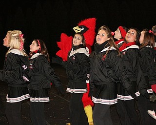 These are pictures taken at Friday nights game against Marion-Franklin on
November 2nd during Canfield's playoff victory. Number 10 is Mark Carrocce
(quarterback) and number 48 is Dan Banna (fullback). GO CANFIELD !!!  YOU
ARE #1  !!!!!