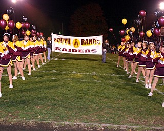 "The scene RIGHT before the players enter South Range Memorial Stadium."