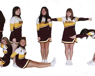 South Range High School Cheerleaders BLITZ!