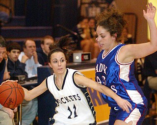 Western Reserve vs Lowellville girls basketball.