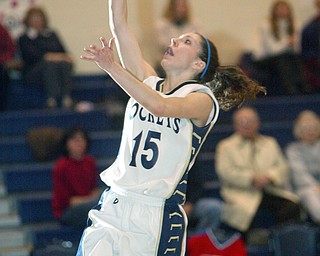 Western Reserve vs Lowellville girls basketball.