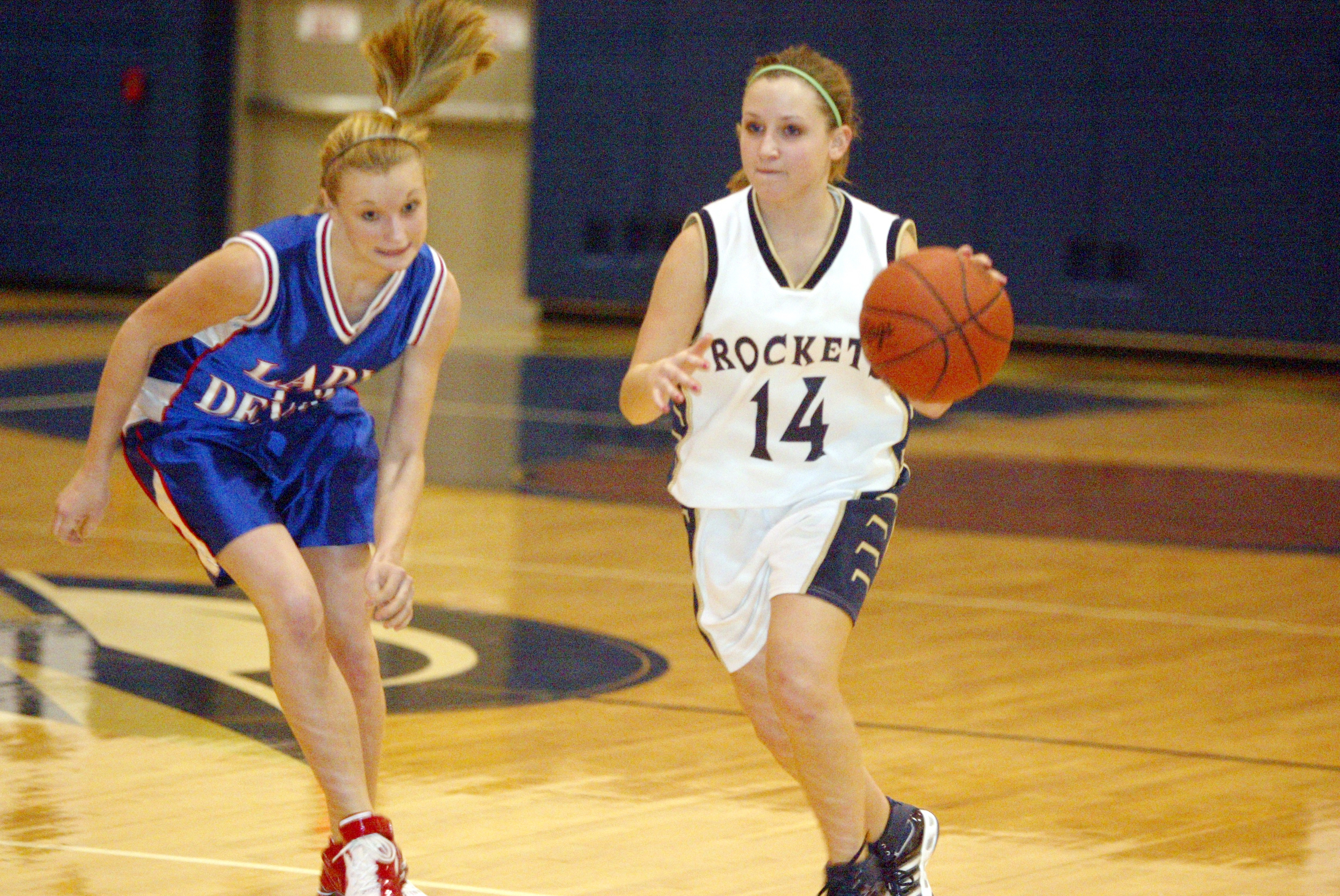 Western Reserve vs Lowellville girls basketball.