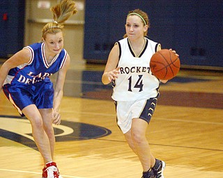 Western Reserve vs Lowellville girls basketball.