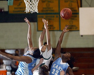 East vs Ursuline girls basketball.