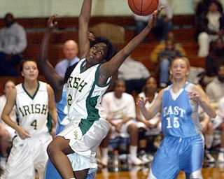 East vs Ursuline girls basketball.
