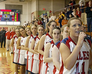 Struthers at Niles girls basketball.