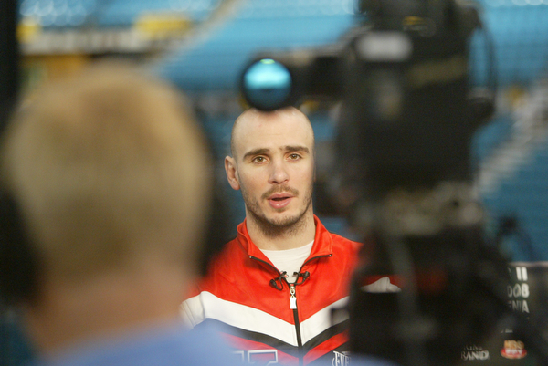 Kelly Pavlik in Las Vegas Feb.14