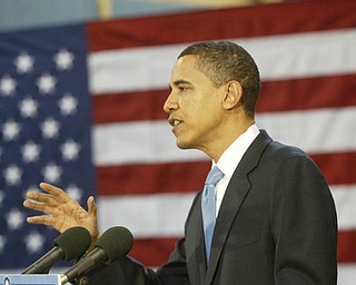 Sen. Barack Obama visits RTI in Niles.