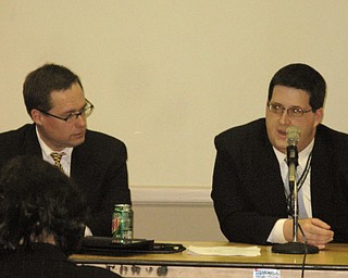 Ohio Democratic Party Executive Director Doug Kelly with Targeting Director John Hagner