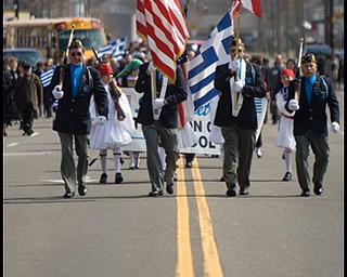 3.30.2008
Eighth Annual Greek Independence Day Parade held by St. Demetrios Church in Warren. The Parade commemorates the Greek Revolution after which independence was regained from the Turkish forces of the Ottoman Empire.