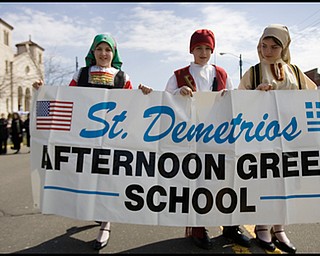3.30.2008
Eighth Annual Greek Independence Day Parade held by St. Demetrios Church in Warren. The Parade commemorates the Greek Revolution after which independence was regained from the Turkish forces of the Ottoman Empire.