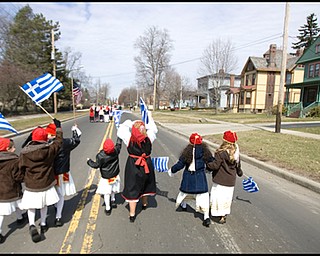 3.30.2008
Eighth Annual Greek Independence Day Parade held by St. Demetrios Church in Warren. The Parade commemorates the Greek Revolution after which independence was regained from the Turkish forces of the Ottoman Empire.