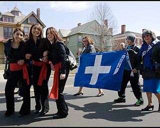 3.30.2008
Eighth Annual Greek Independence Day Parade held by St. Demetrios Church in Warren. The Parade commemorates the Greek Revolution after which independence was regained from the Turkish forces of the Ottoman Empire.