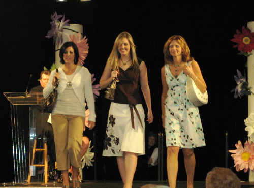 Models at the Angels of Easter Seals Spring Fashion Show 
