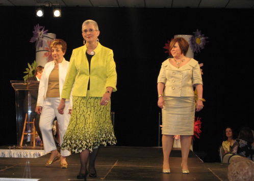Models at the Angels of Easter Seals Spring Fashion Show 