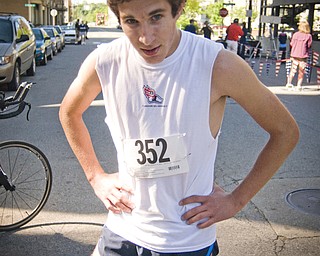 Coming in first place overall with a time of 29 minutes and 15 seconds was 16-year-old Brandon Pasvanis of Boardman. "I was by myself most of the time," he said. "It just makes it that much tougher."