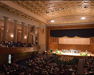 5.31.2008
Ursuline High School Commencement at Stambaugh Auditorium Saturday morning.
