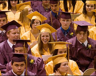 6.7.2008
South Range High School Graduation at South Range High School Saturday evening.
