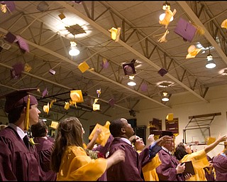 6.7.2008
South Range High School Graduation at South Range High School Saturday evening.