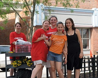 Volunteers at Saturday's StreetScape