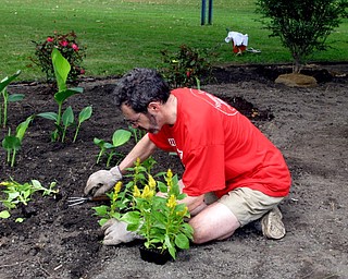 Volunteers at Saturday's StreetScape