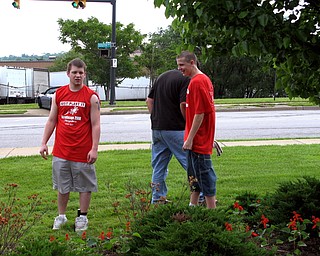 Volunteers at Saturday's StreetScape
