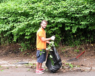 Volunteers at Saturday's StreetScape