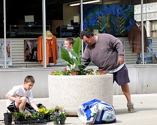 Volunteers at Saturday's StreetScape