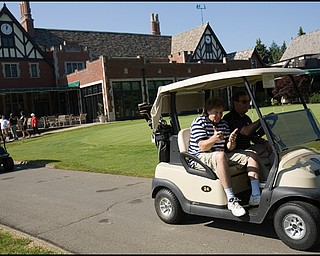 6.24.2008
Eddie Money at the DeBartolo Golf Outing at the Youngstown Country Club Tuesday afternoon.