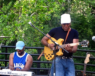 The crowd at the Downtown Jazz Fest