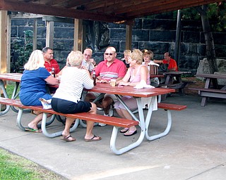 The crowd at the Downtown Jazz Fest