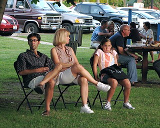 The crowd at the Downtown Jazz Fest
