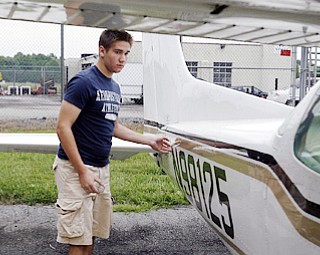 Dan Miller, 17, of Howland