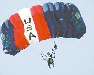 Jimmy Drummond, Youngstown firefighter and parachutist
