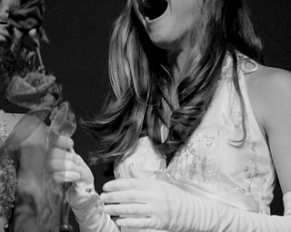 Candace Campana, 17, of Struthers was named Italian Queen at the Downtown Italian Festival in Youngstown on Friday, August 1, 2008. Daniel C. Britt.