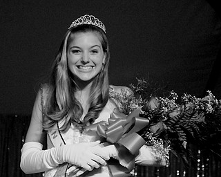 Candace Campana, 17, of Struthers was named Italian Queen at the Downtown Italian Festival in Youngstown on Friday, August 1, 2008. Daniel C. Britt.