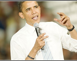 08.05.2008
Barack Obama at Austintown Fitch High School.