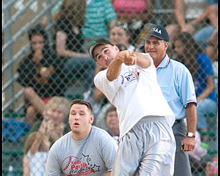 08.09.2008
Team Pavlik vs. Team Media charity softball game at Cene Field in Struthers to benefit the United Way.