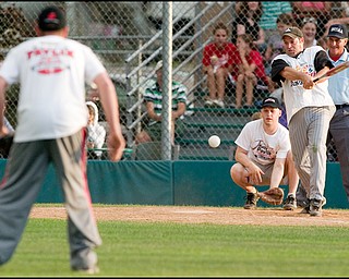 08.09.2008
Team Pavlik vs. Team Media charity softball game at Cene Field in Struthers to benefit the United Way.