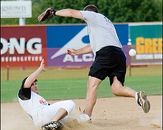 08.09.2008
Team Pavlik vs. Team Media charity softball game at Cene Field in Struthers to benefit the United Way.