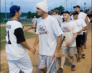 08.09.2008
Team Pavlik vs. Team Media charity softball game at Cene Field in Struthers to benefit the United Way.