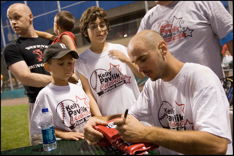 08.09.2008
Team Pavlik vs. Team Media charity softball game at Cene Field in Struthers to benefit the United Way.
